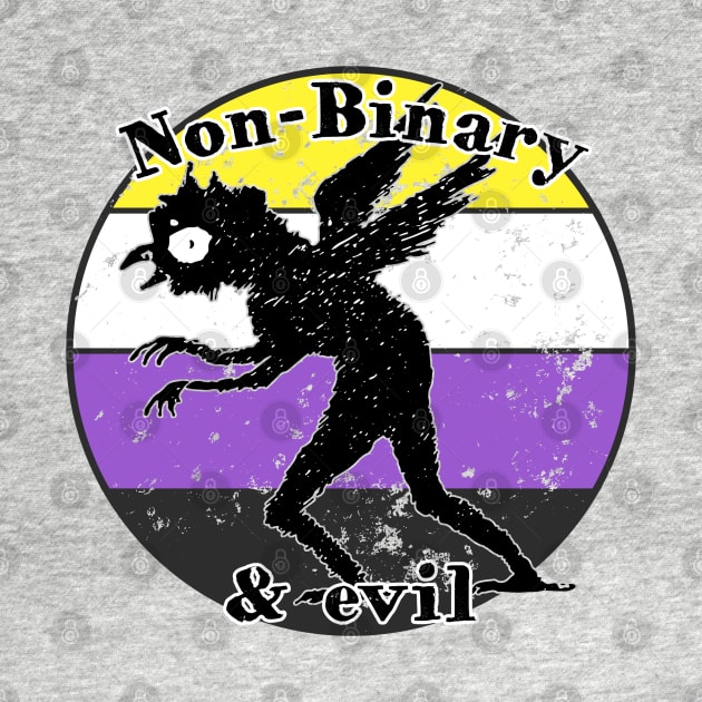 Non-Binary and Evil by Stephentc